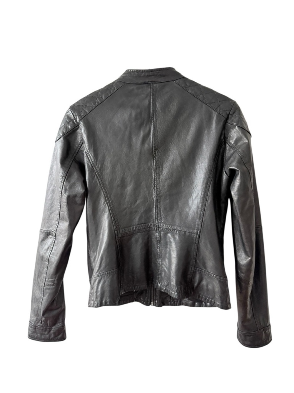 Bod & Christensen Black Leather Jacket - Picture 2 of 9